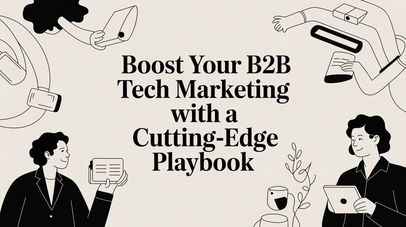 Boost Your b2b tech marketing with a Cutting-Edge Playbook