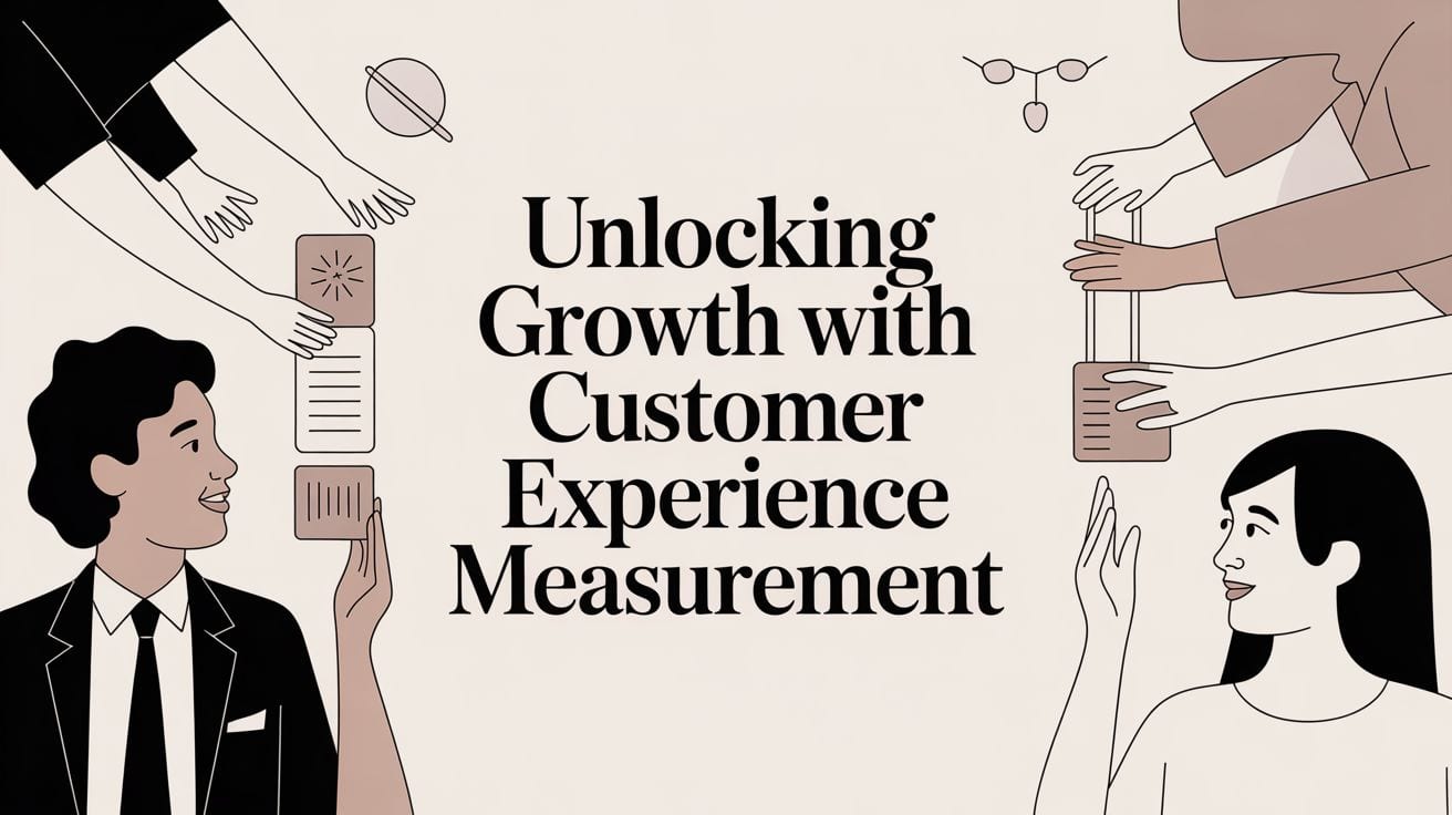 Unlocking Growth with Customer Experience Measurement