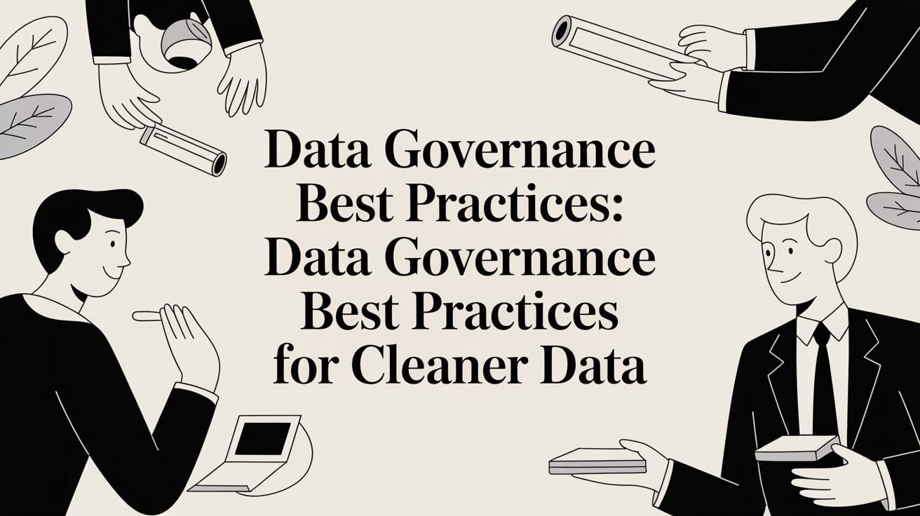 Data governance best practices: data governance best practices for cleaner data