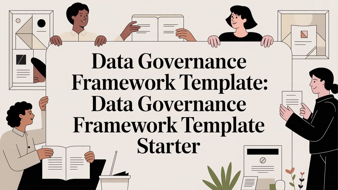 Data Governance Framework Template: data governance framework template starter