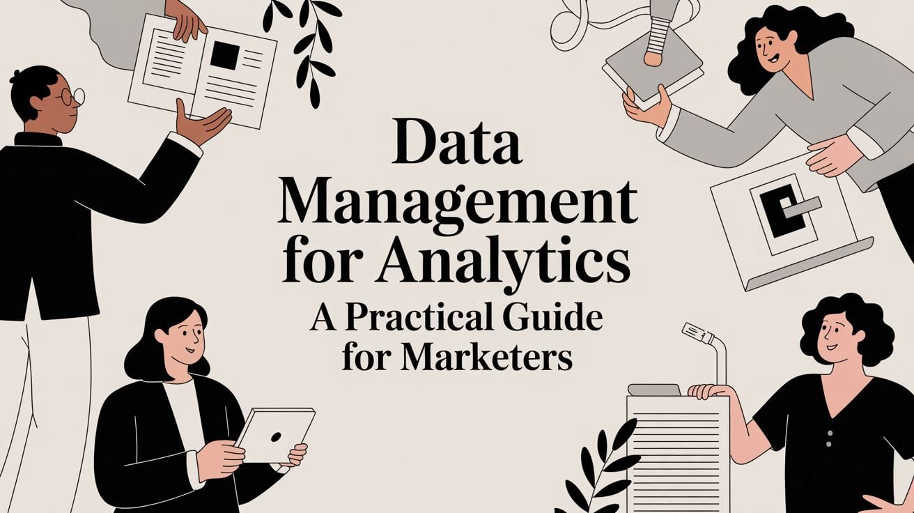 Data Management for Analytics A Practical Guide for Marketers