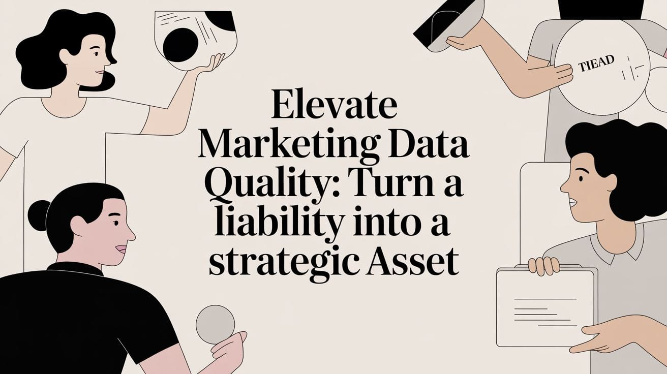 Elevate marketing data quality: Turn a liability into a strategic asset