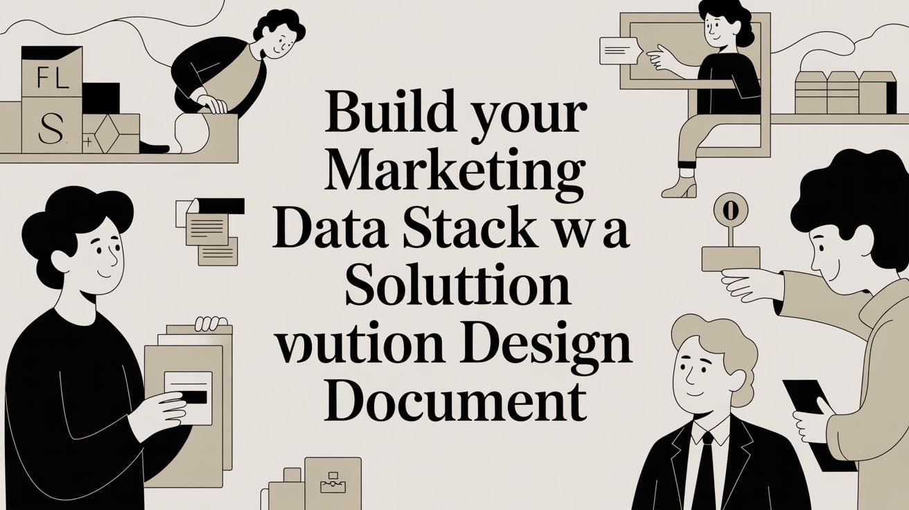 Build Your Marketing Data Stack With a Solution Design Document