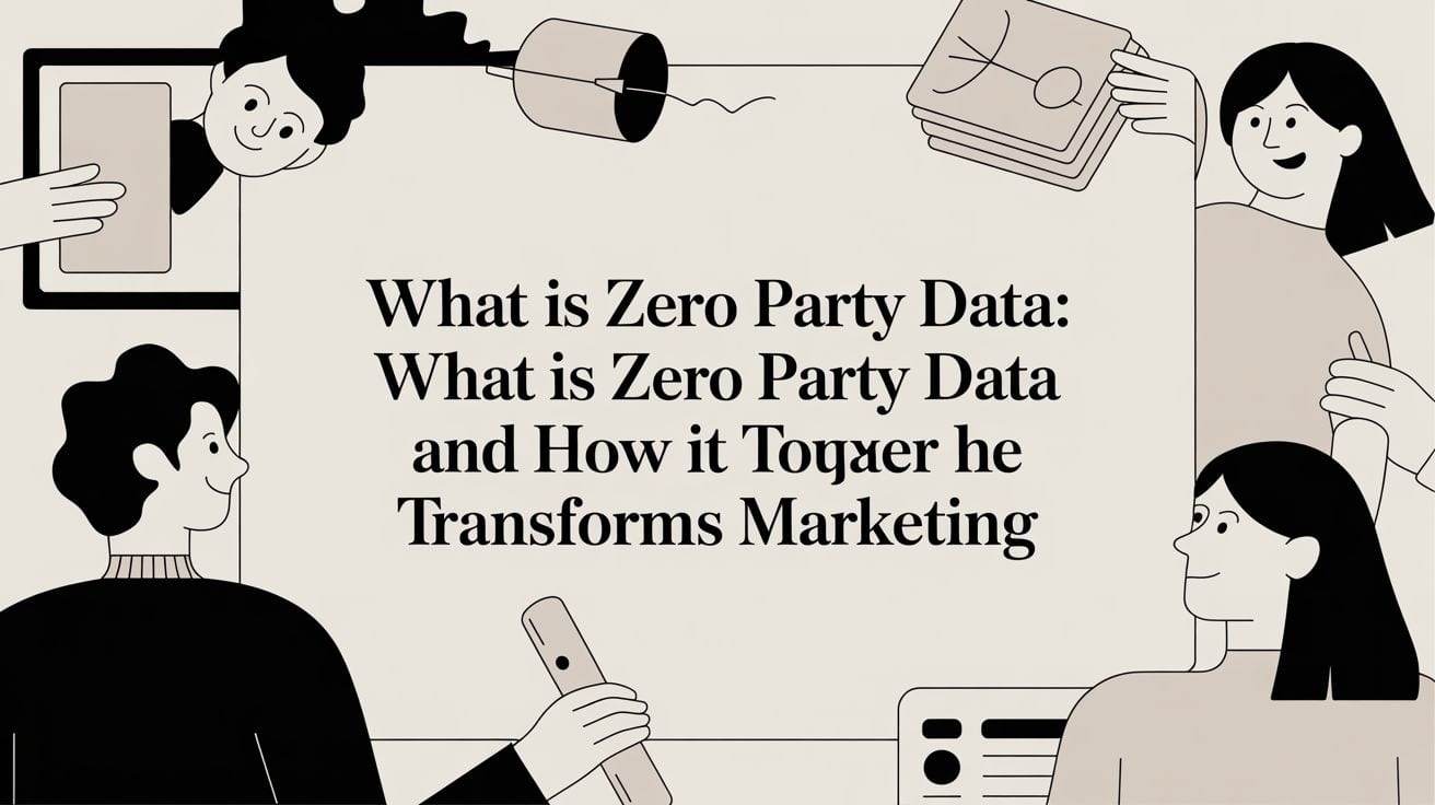 What Is Zero Party Data: what is zero party data and How It Transforms Marketing